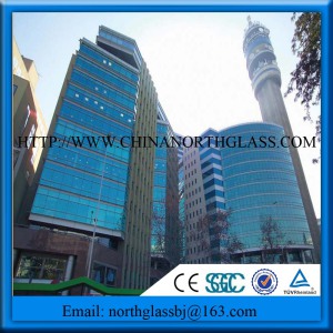 Warm Spacer Low E Insulating Curtain Wall Glass