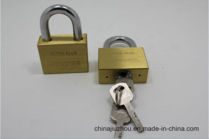 30mm Square Blade Brass Padlock with Vane Key (B630)