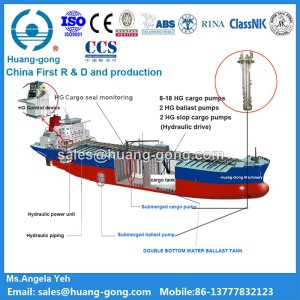 Marine Hydraulic Deep Well Cargo Pump System for Chemical Tankers