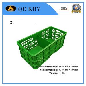 K2 Egg Transportation and Storage Plastic Turnover Logistic Crate