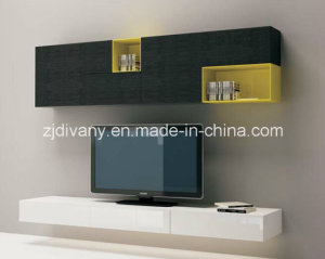 Italian Style Wood Cabinet Living Room Wooden Wall Cabinet (SM-TV07)